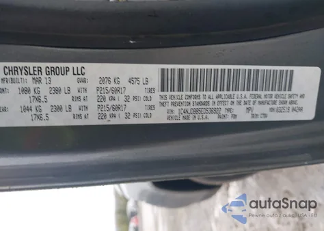 2014 Jeep Compass Sport from USA, damaged, VIN 1C4NJDBB5ED536922